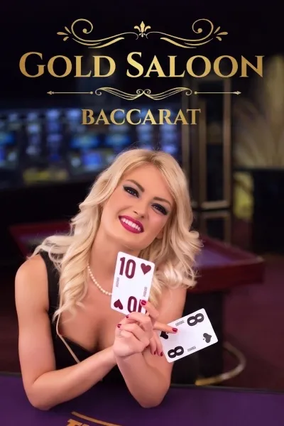 Gold Baccarat live table