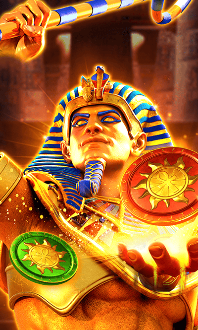 Three Egyptian Treasures slot artwork